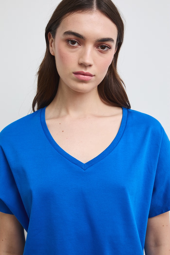 Medicine T-shirt damski bawełniany niebieski RW26-TSD010