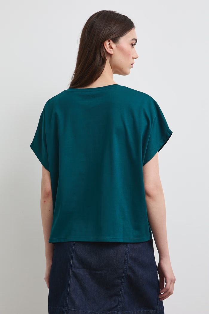 Odzież Medicine T-shirt damski bawełniany RW26-TSD010 turkusowy