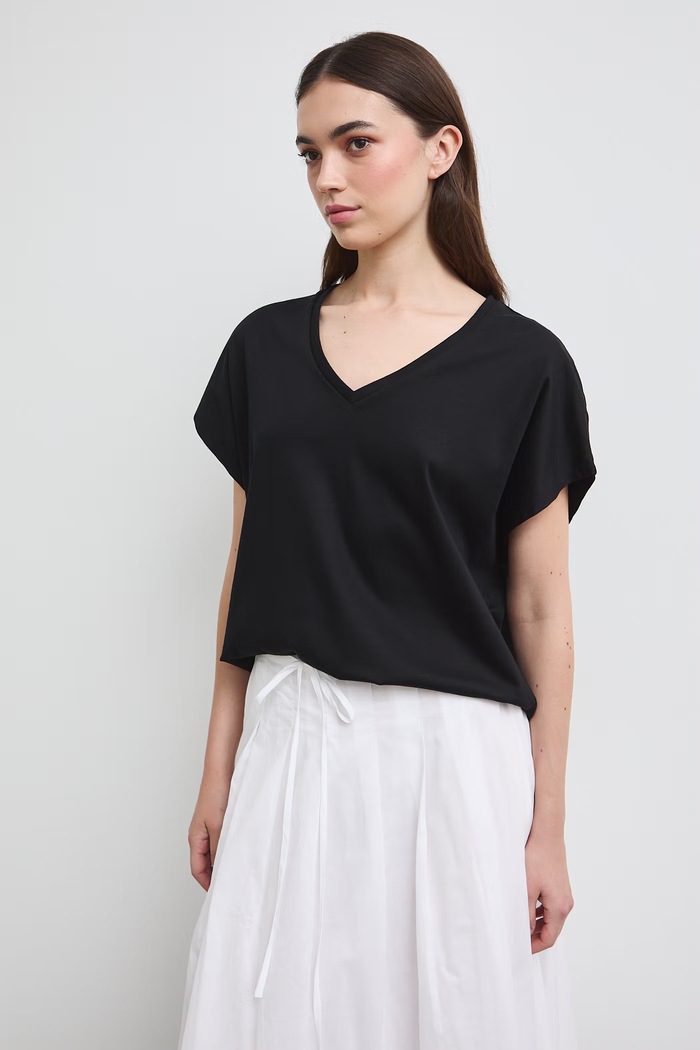 Medicine T-shirt damski bawełniany RW26-TSD010 czarny RW26