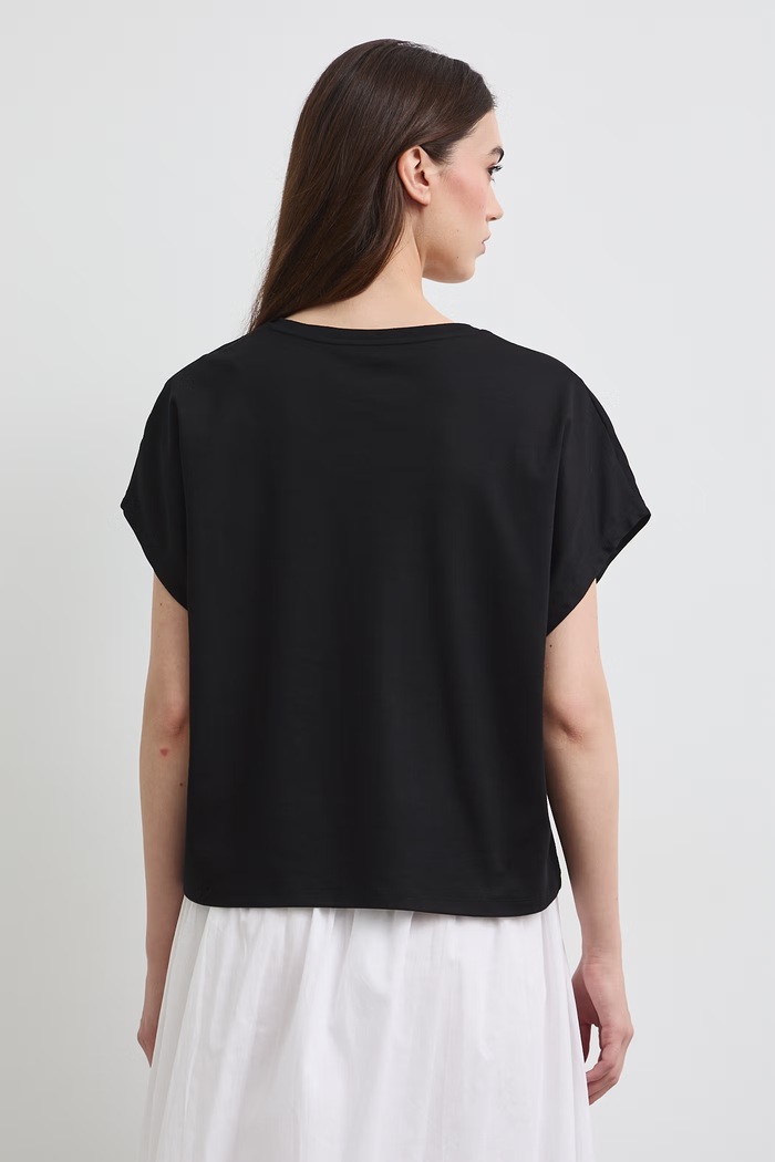 Odzież Medicine T-shirt damski bawełniany RW26-TSD010 czarny