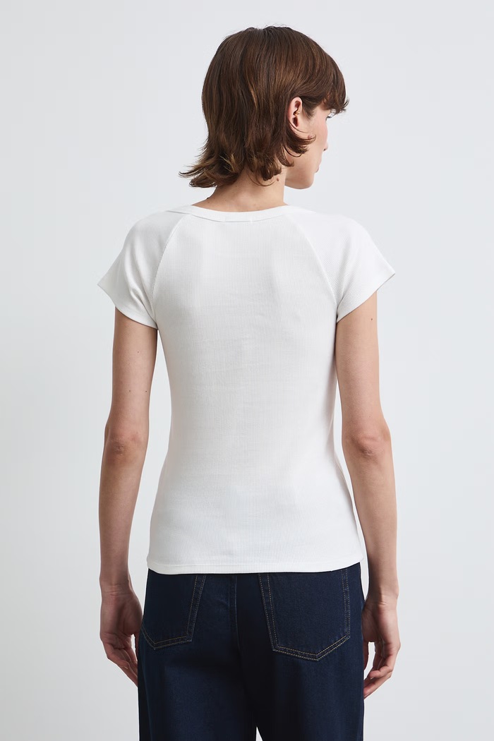 Odzież Medicine T-shirt damski bawełniany z elastanem RW26-TSD030 beżowy