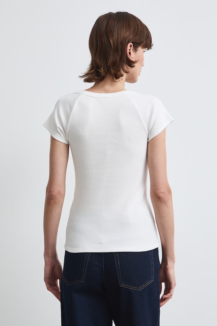 Odzież Medicine T-shirt damski bawełniany z elastanem RW26-TSD030 beżowy