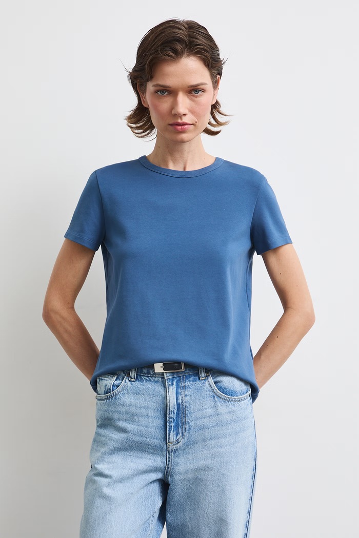 Medicine T-shirt damski RW26-TSD032 niebieski RW26