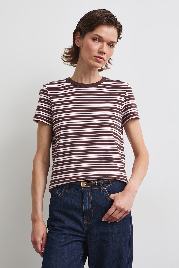 Medicine T-shirt damski RW26-TSD032 brązowy RW26