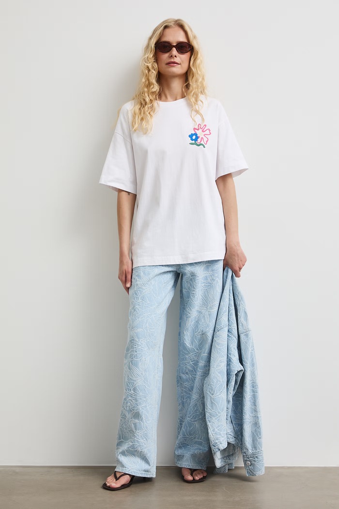 Medicine T-shirt damski bawełniany RW26-TSD101 biały RW26