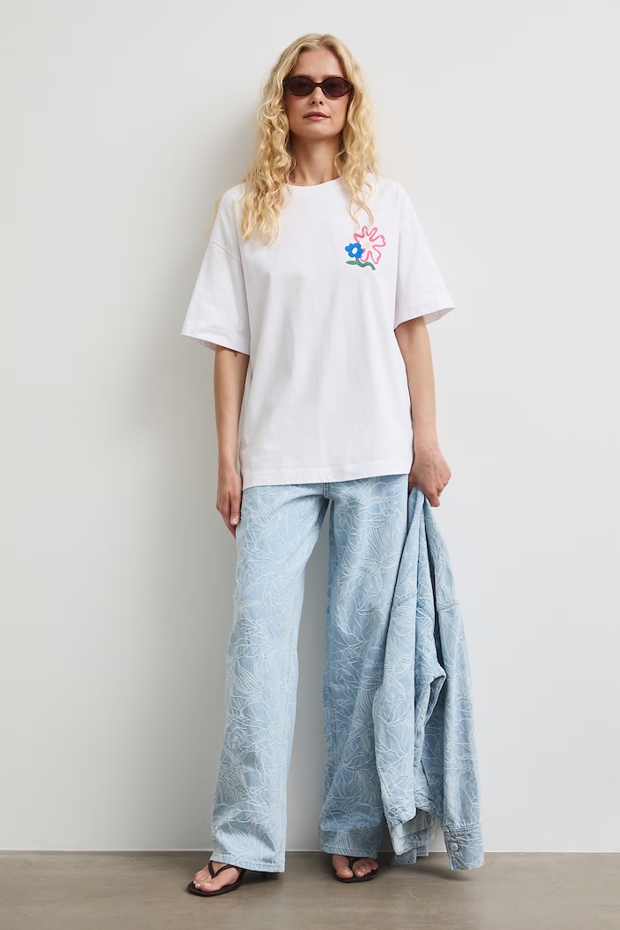 Medicine T-shirt damski bawełniany RW26-TSD101 biały RW26