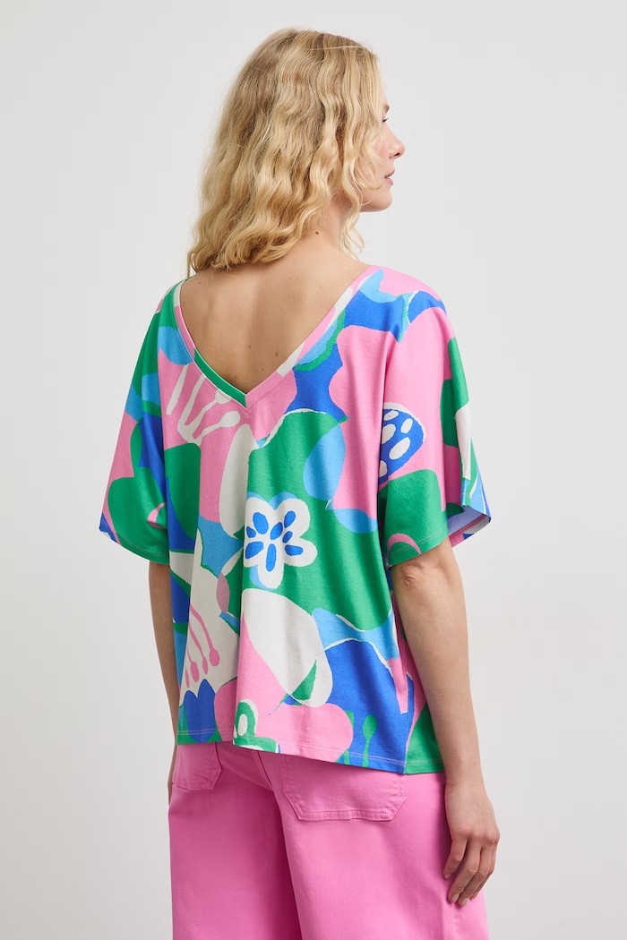 Odzież Medicine T-shirt damski bawełniany RW26-TSD102 multicolor