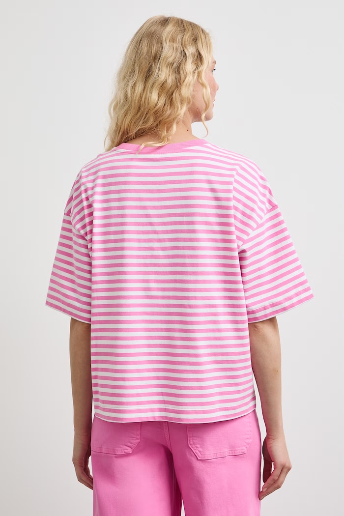 Odzież Medicine T-shirt damski bawełniany RW26-TSD106 różowy