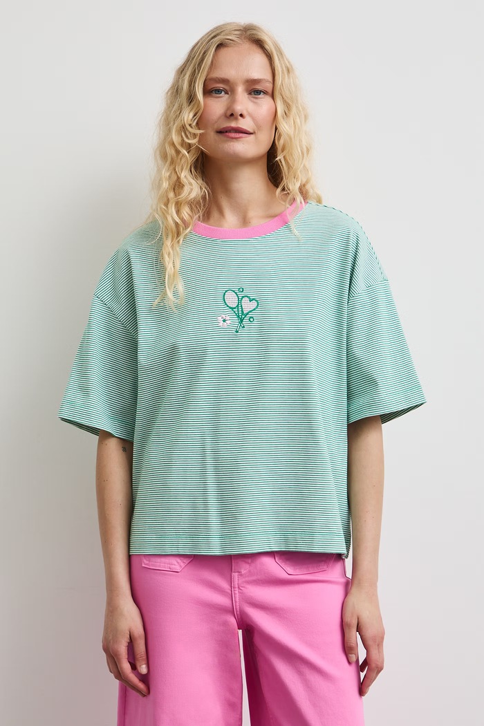 Medicine T-shirt damski bawełniany RW26-TSD106 zielony RW26