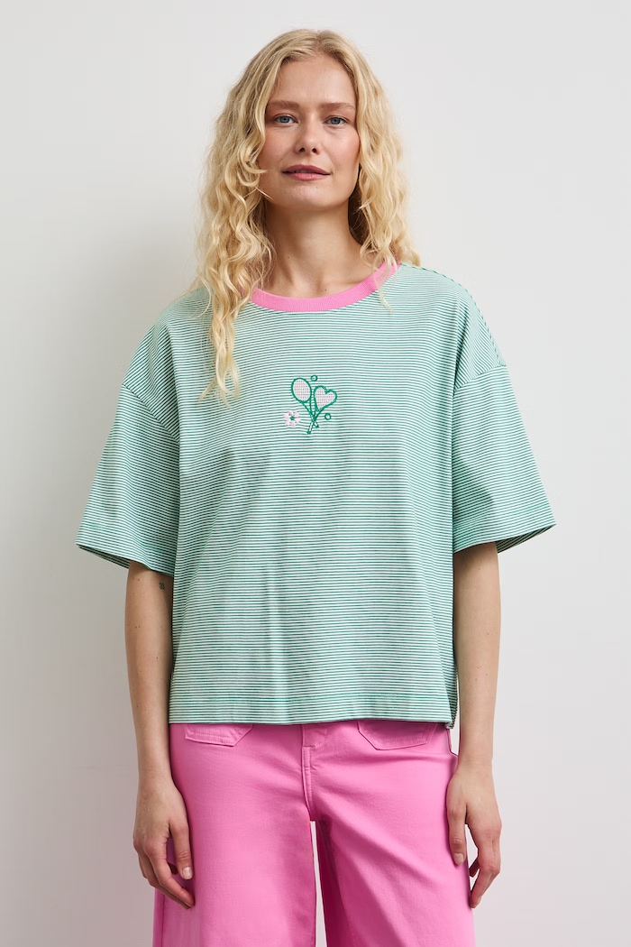 Medicine T-shirt damski bawełniany RW26-TSD106 zielony RW26