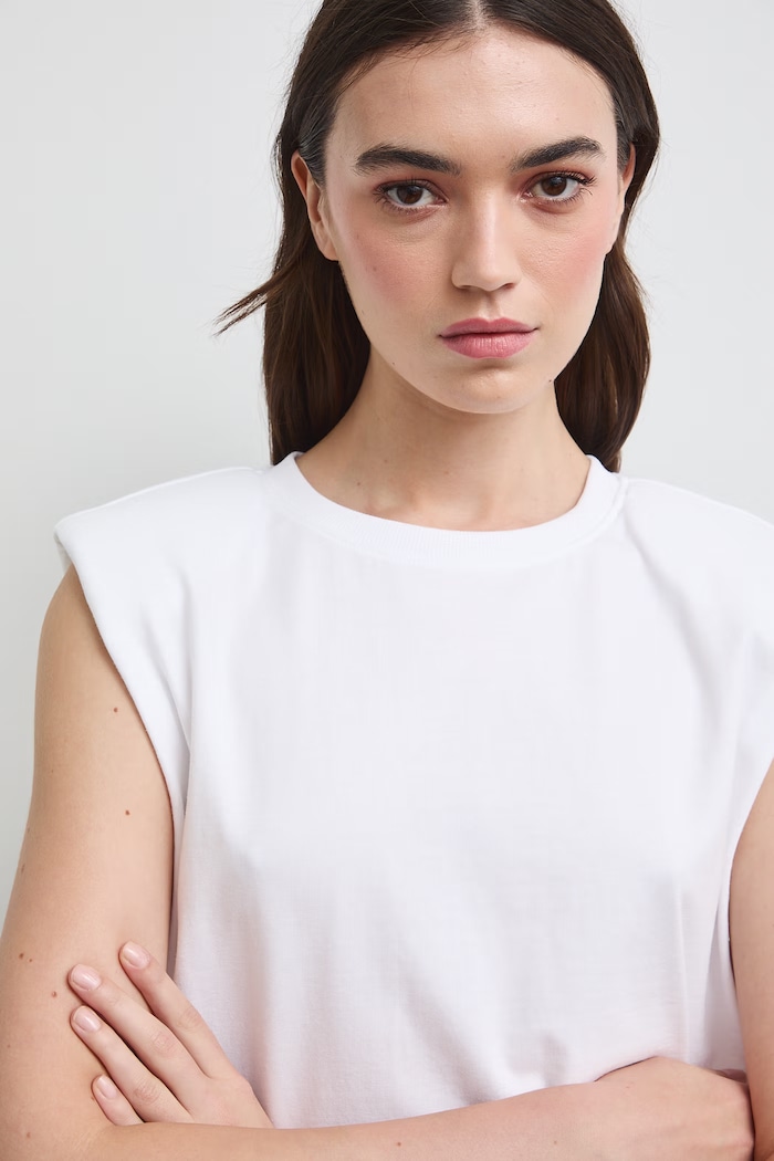 Medicine T-shirt damski bawełniany biały RW26-TSD112