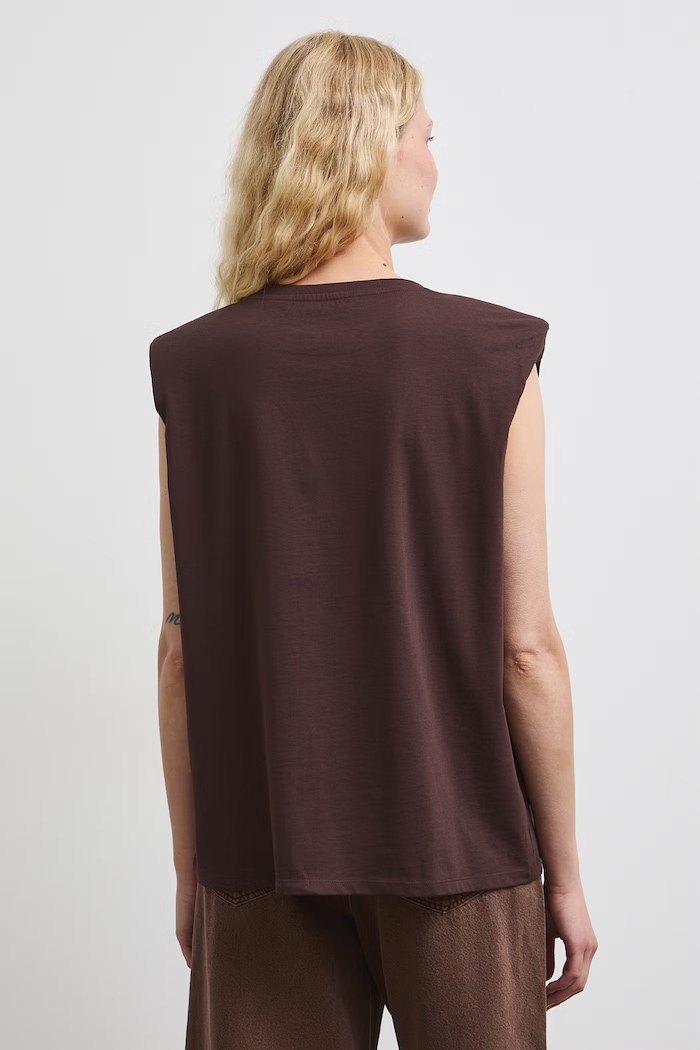 Odzież Medicine T-shirt damski bawełniany RW26-TSD112 brązowy