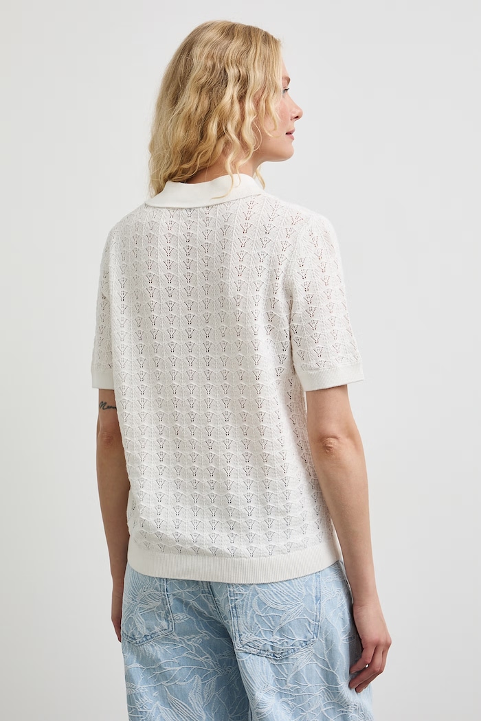 Odzież Medicine T-shirt swetrowy damski bawełniany RW26-TSD113 beżowy