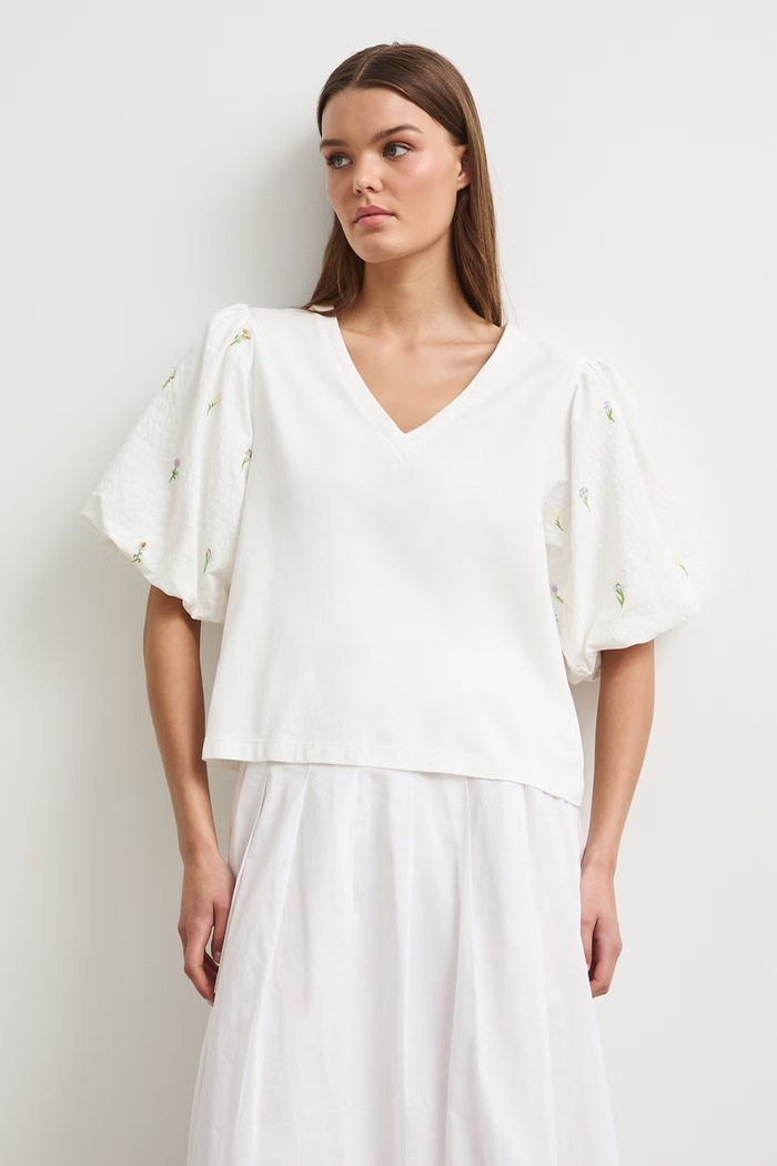 Medicine T-shirt damski bawełniany beżowy RW26-TSD206
