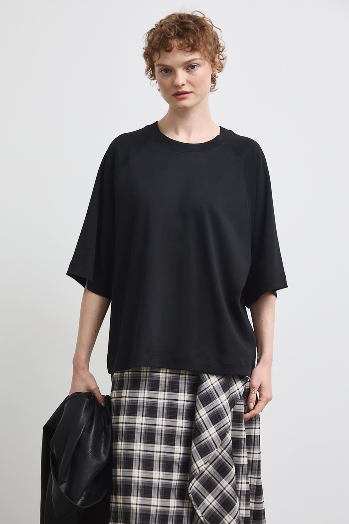 Medicine T-shirt damski bawełniany czarny RW26-TSD210