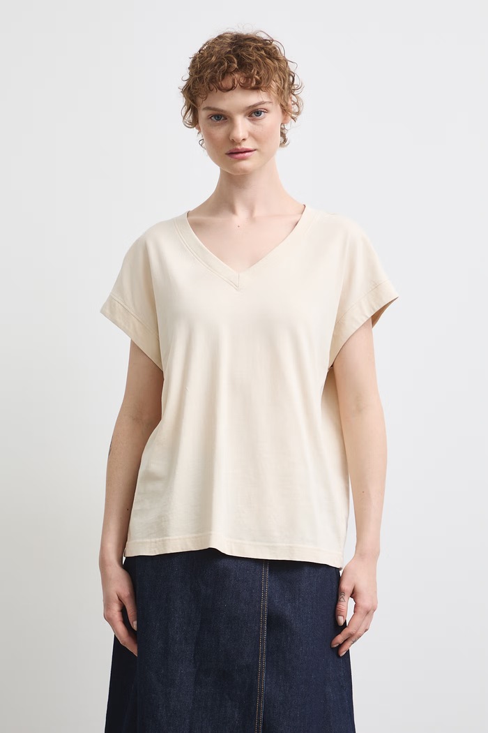 Medicine t-shirt γυναικείο βαμβακερό μπεζ RW26-TSD252