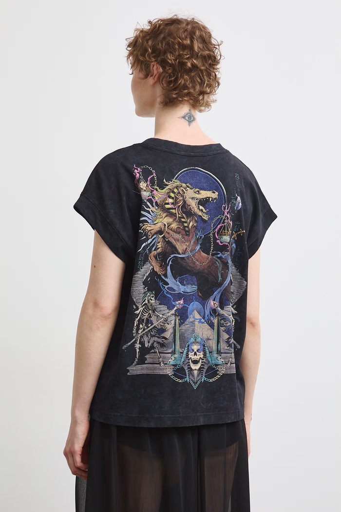 Ρούχα Medicine t-shirt γυναικείο βαμβακερό RW26-TSD252 γκρί