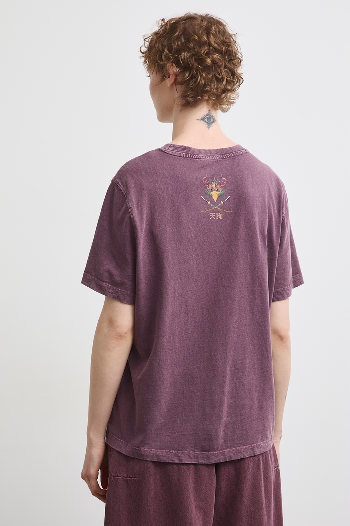 Medicine t-shirt γυναικείο βαμβακερό μπορντό RW26-TSD253