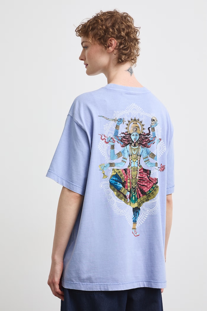 Medicine t-shirt γυναικείο βαμβακερό μπλε RW26-TSD255