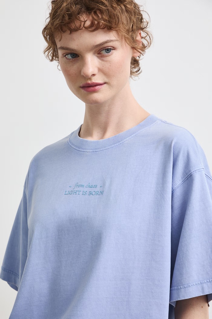 Medicine t-shirt γυναικείο βαμβακερό RW26-TSD255 μπλε