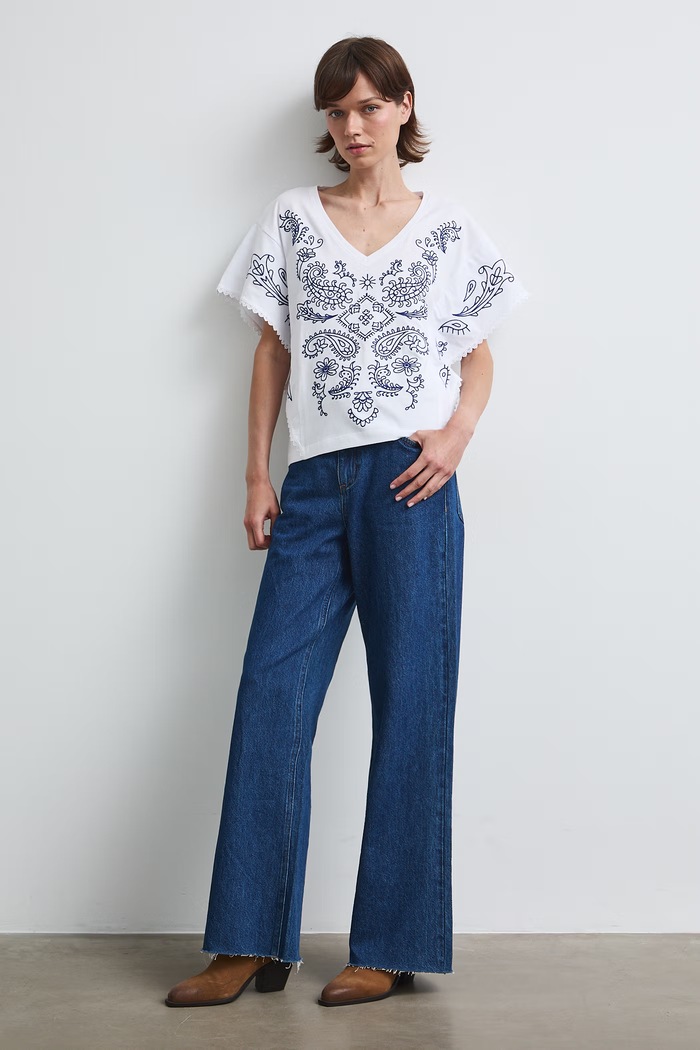 Medicine T-shirt damski bawełniany RW26-TSD308 biały RW26