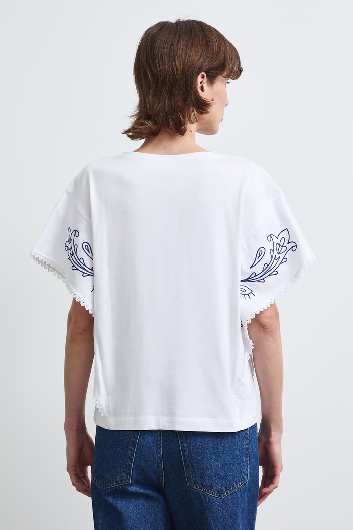 Odzież Medicine T-shirt damski bawełniany RW26-TSD308 biały
