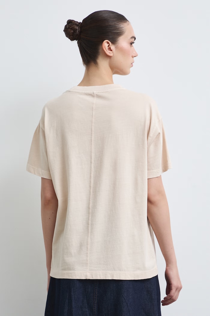 Odzież Medicine T-shirt damski bawełniany RW26-TSD310 beżowy