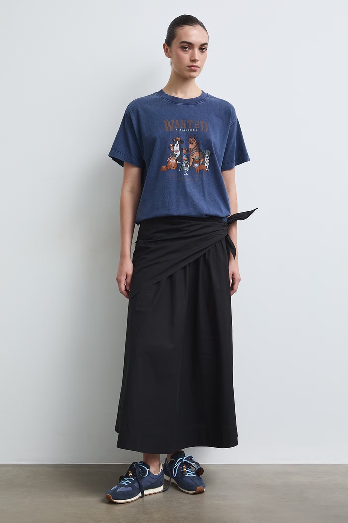 Medicine T-shirt damski bawełniany RW26-TSD310 granatowy RW26