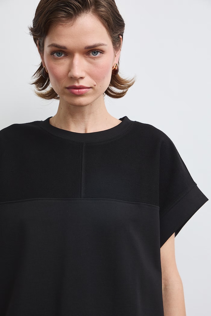 Medicine T-shirt damski bawełniany czarny RW26-TSD403