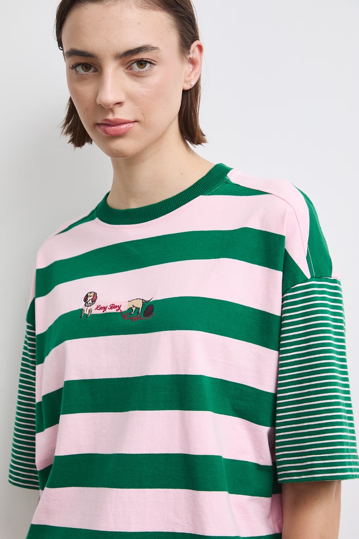 T-shirt damski bawełniany Medicine różowy RW26-TSD407