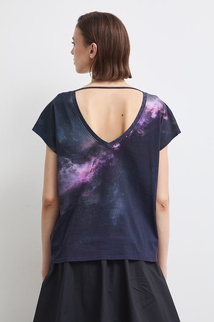 T-shirt γυναικείο βαμβακερό Medicine RW26-TSD455 πολύχρωμο