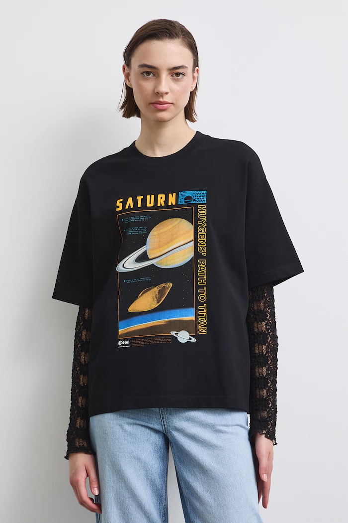 Medicine T-shirt γυναικείο βαμβακερό RW26-TSD456 μαύρο RW26