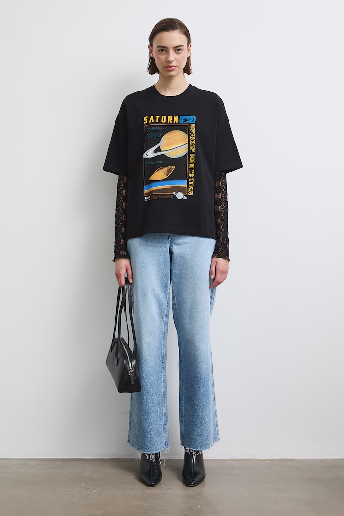 Ρούχα Medicine T-shirt γυναικείο βαμβακερό RW26-TSD456 μαύρο