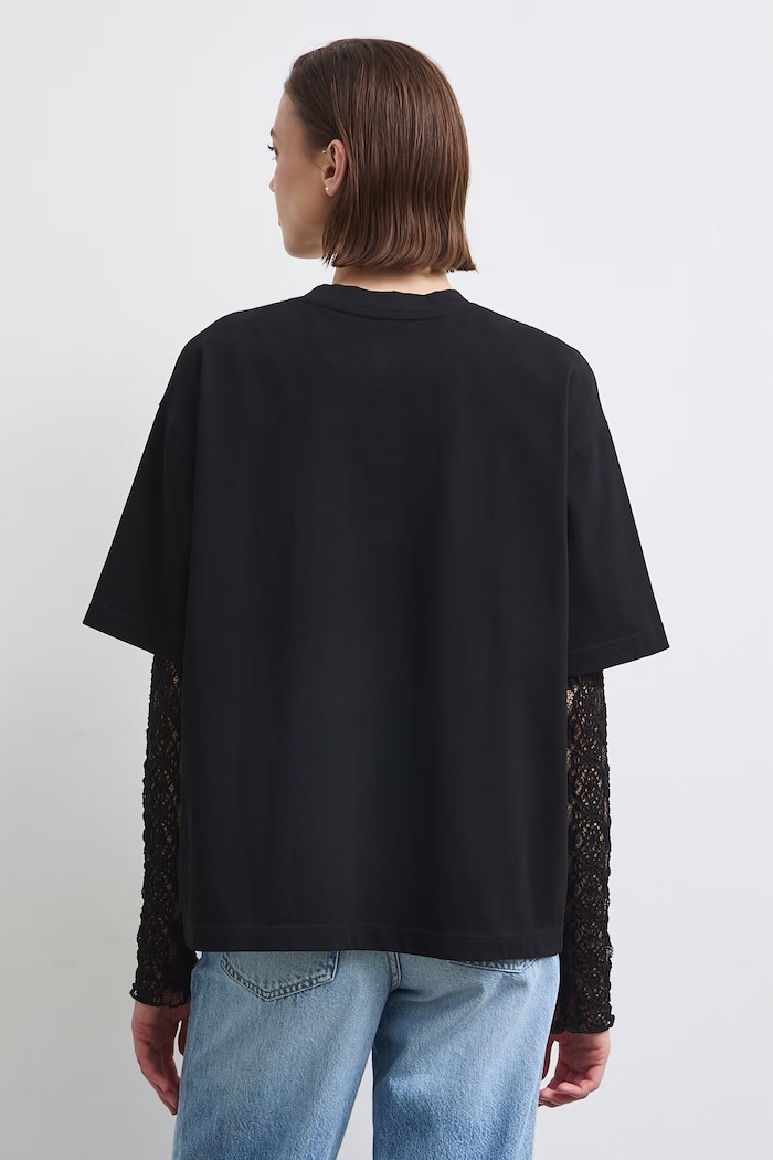 T-shirt γυναικείο βαμβακερό Medicine RW26-TSD456 μαύρο