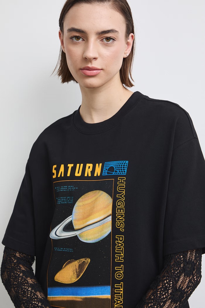 T-shirt γυναικείο βαμβακερό Medicine μαύρο RW26-TSD456