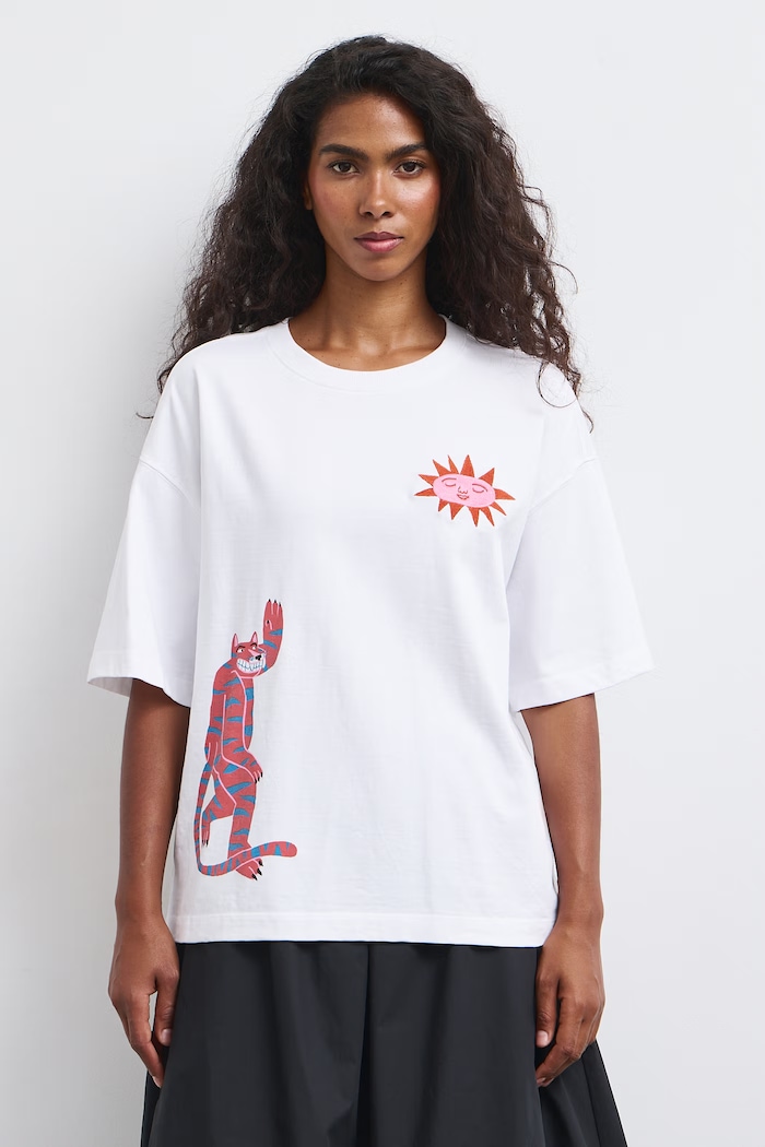 Medicine T-shirt damski RW26-TSD650 biały RW26