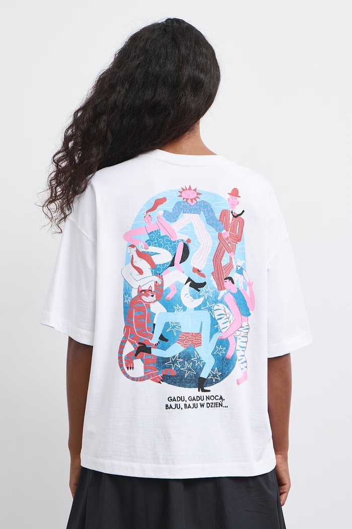 T-shirt damski Medicine RW26-TSD650 biały