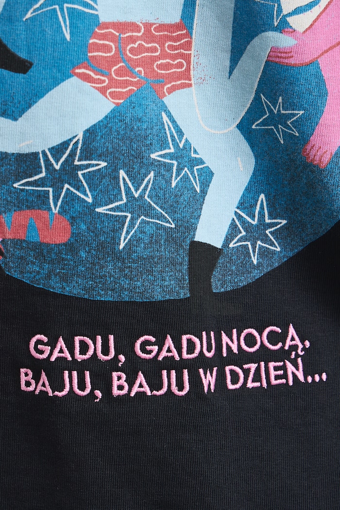 T-shirt damski Medicine czarny RW26-TSD650