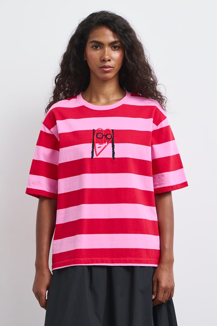 Medicine T-shirt damski bawełniany RW26-TSD652 różowy RW26