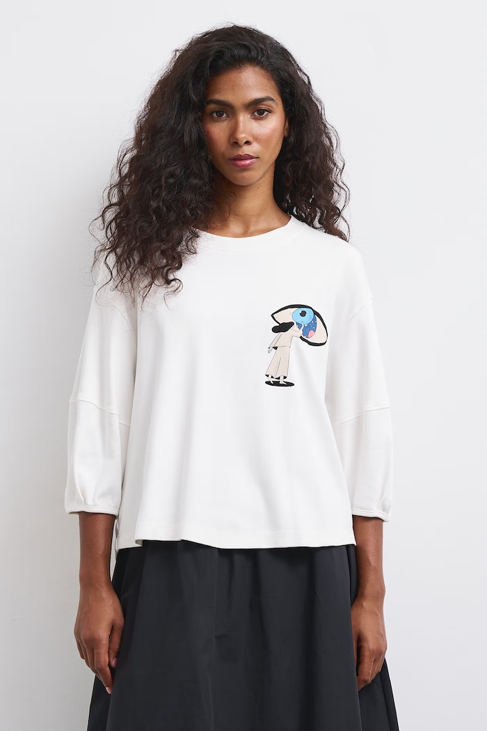 Medicine T-shirt damski RW26-TSD653 beżowy RW26