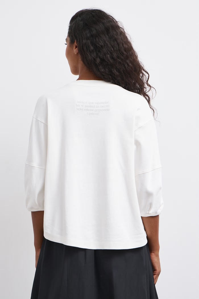 T-shirt damski Medicine RW26-TSD653 beżowy