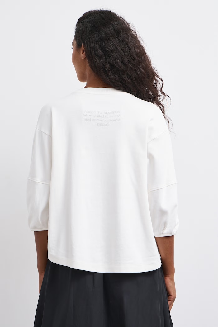 T-shirt damski Medicine RW26-TSD653 beżowy