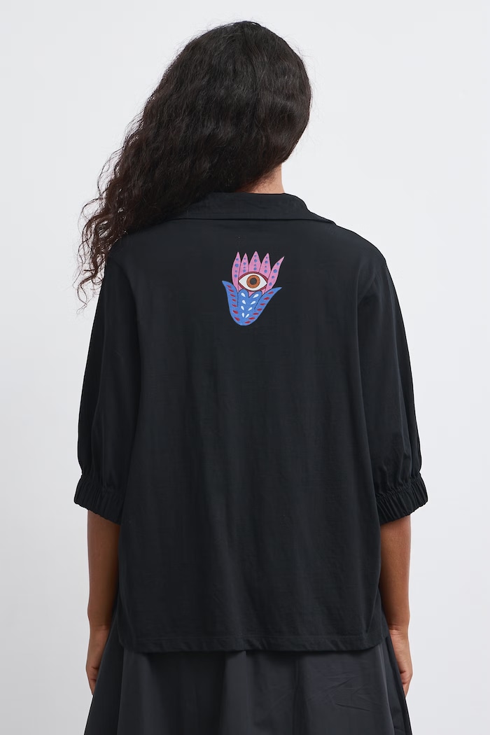 T-shirt damski bawełniany Medicine RW26-TSD657 czarny