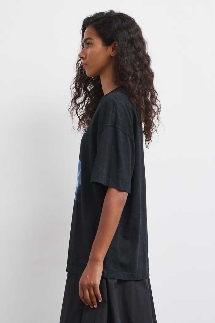 Odzież Medicine T-shirt oversize damski bawełniany RW26-TSD670 szary