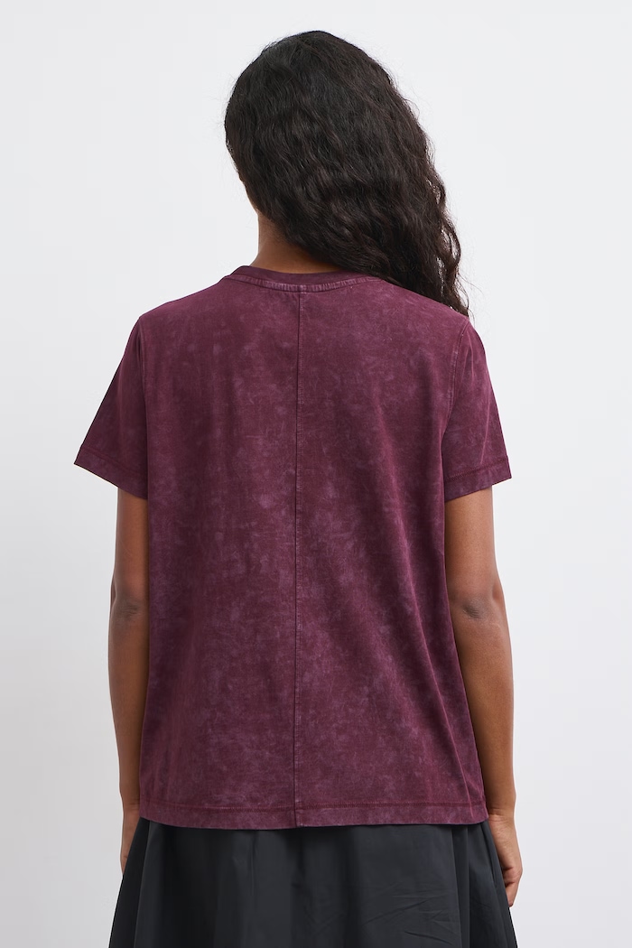 T-shirt damski bawełniany Medicine RW26-TSD673 bordowy