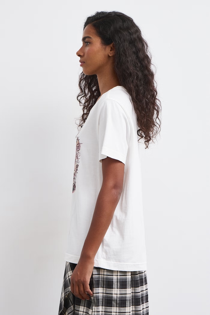 Odzież Medicine T-shirt damski bawełniany RW26-TSD675 beżowy