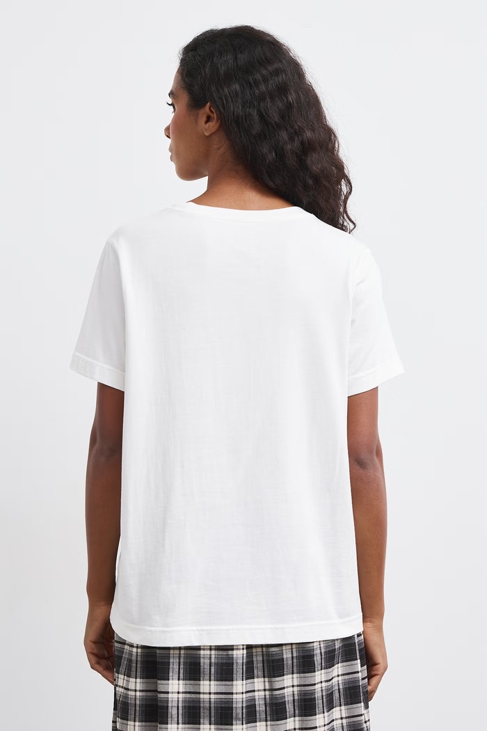 T-shirt damski bawełniany Medicine RW26-TSD675 beżowy