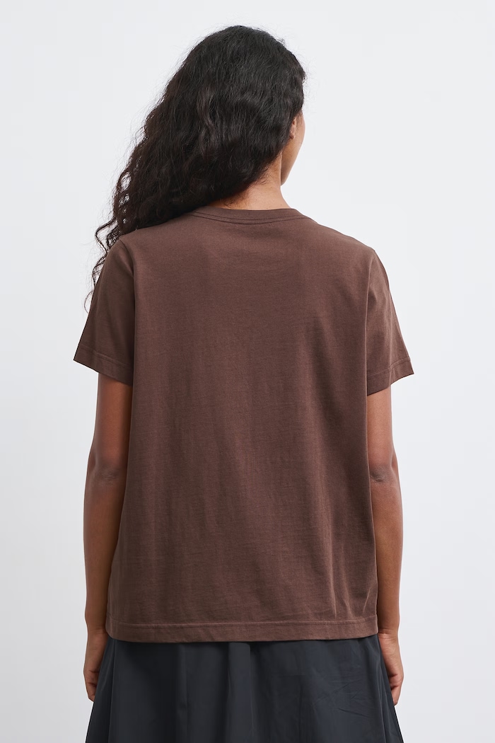 T-shirt damski bawełniany Medicine RW26-TSD675 brązowy