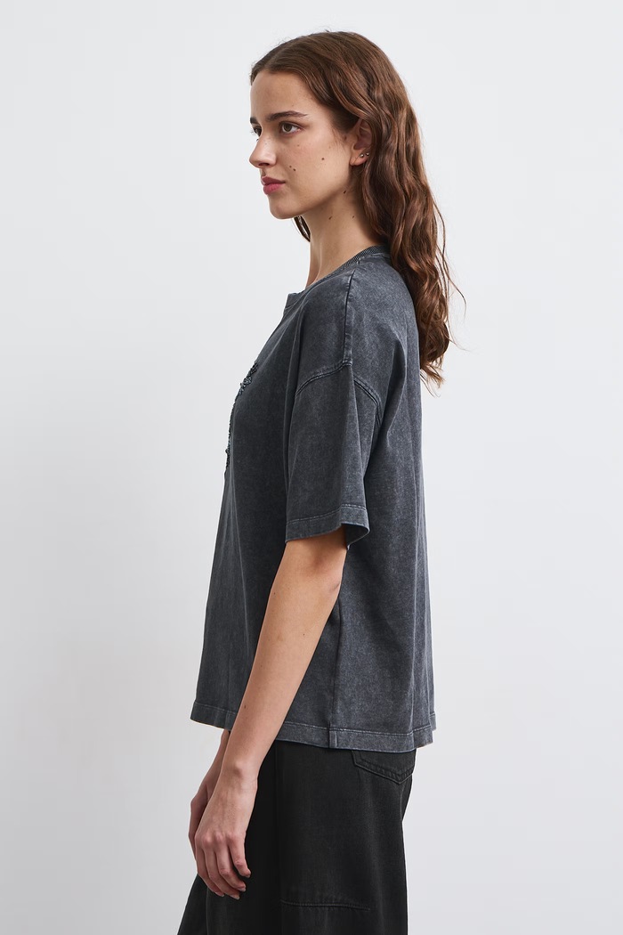 Medicine T-shirt damski bawełniany RW26-TSD706 szary RW26