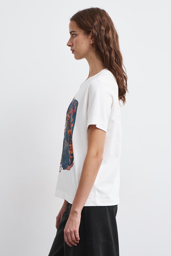 Odzież Medicine T-shirt damski bawełniany RW26-TSD805 beżowy